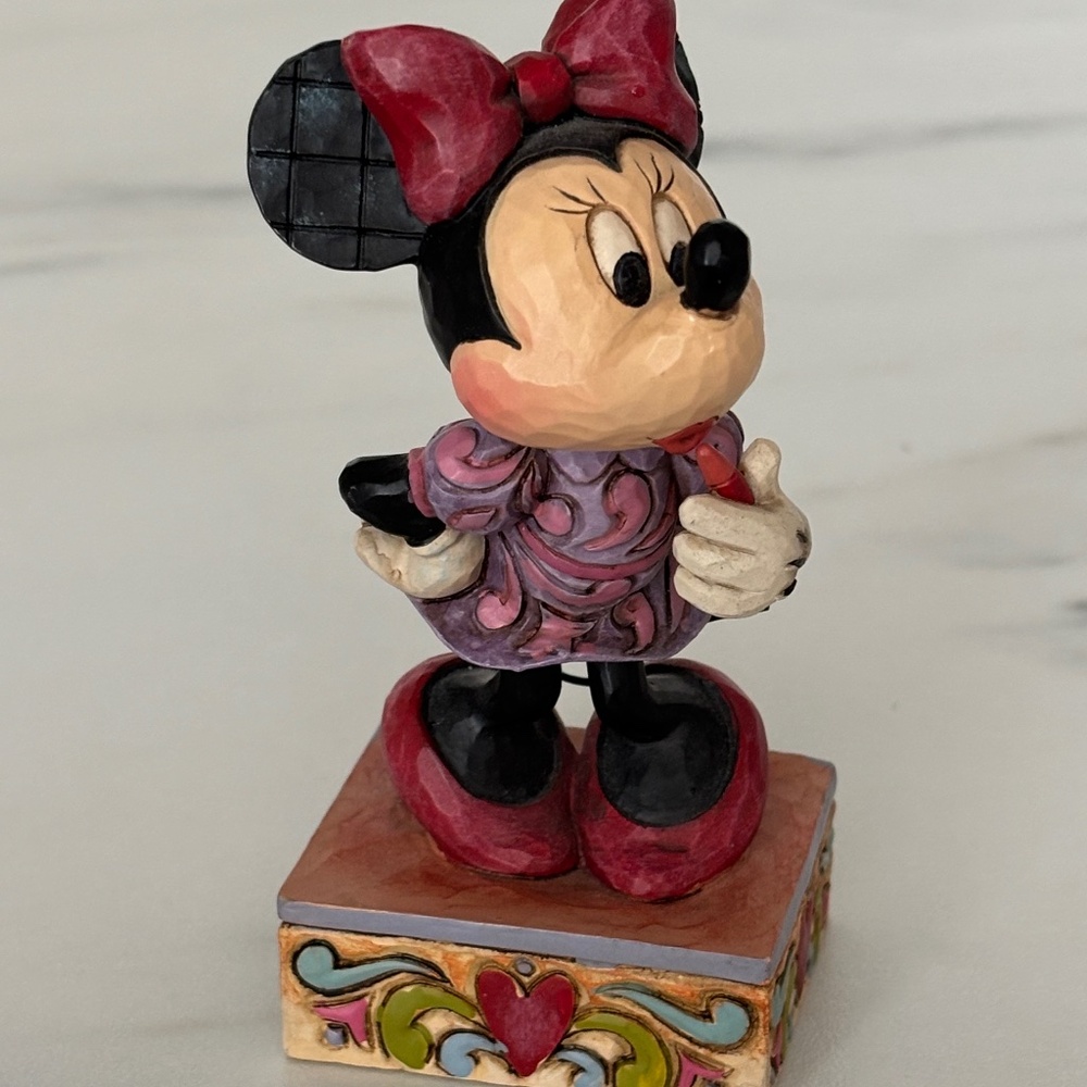DISNEY Sweetheart Diva MINNIE MOUSE Showcase Jim Shore Figurine 4031476 …